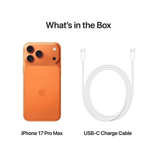 SMARTPHONE APPLE IPHONE 17 PRO MAX 5G 512GB MFYT4QL/A COSMIC ORANGE